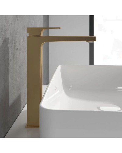 Смеситель для раковины с донным клапаном Villeroy & Boch Architectura Square TVW12500200076