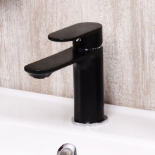 Смеситель для раковины WasserKRAFT Elbе 7403 Черный матовый Хром