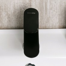 Смеситель для раковины WasserKRAFT Elbе 7403 Черный матовый Хром