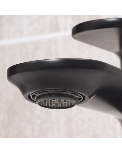 Смеситель для раковины WasserKRAFT Elbе 7403 Черный матовый Хром