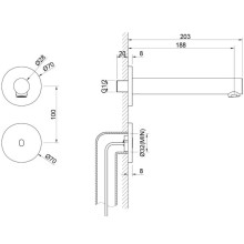 Смеситель для раковины бесконтактный Timo Saona 2373/17SM