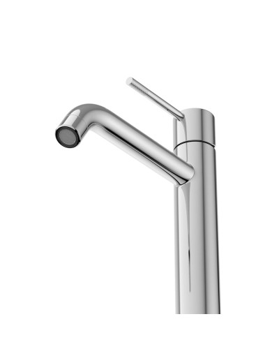 Смеситель для накладной раковины без донного клапана CEZARES RELAX-LC1-01-W0