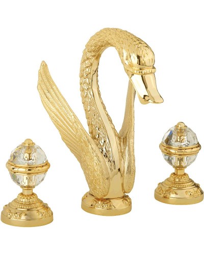 Смеситель для раковины Migliore Luxor 23085 Золото