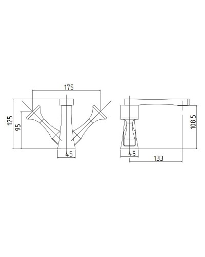 Смеситель для раковины Migliore Opera 24594 Хром