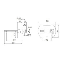 Смеситель для раковины Migliore Opera 19041 Хром