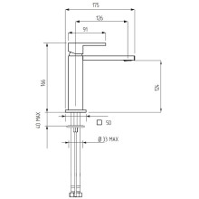 Смеситель для раковины Migliore Kvant Gold 25395 Золото