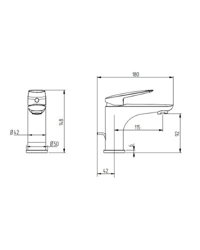 Смеситель для раковины Migliore Laguna 26077 Хром