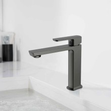 Смеситель для раковины без донного клапана Vincea Next VBF-1N1GM