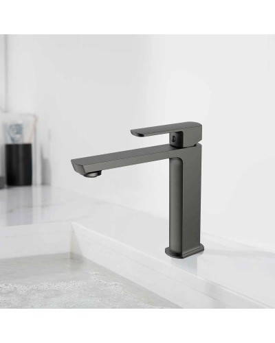 Смеситель для раковины без донного клапана Vincea Next VBF-1N1GM