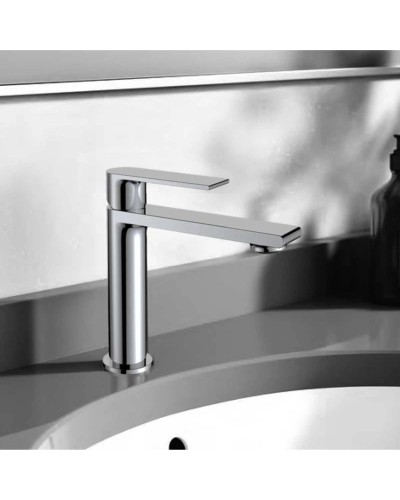 Смеситель для раковины без донного клапана Vincea Vogue VBF-1V1CH