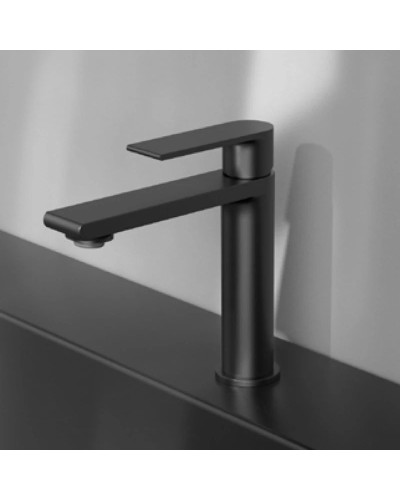 Смеситель для раковины без донного клапана Vincea Vogue VBF-1V1MB