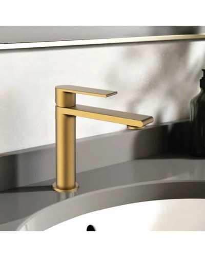 Смеситель для раковины без донного клапана Vincea Vogue VBF-1V1BG