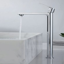 Смеситель для раковины без донного клапана Vincea Vogue VBF-1V2CH