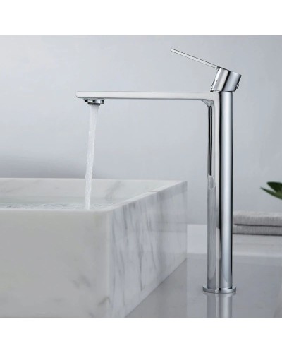 Смеситель для раковины без донного клапана Vincea Vogue VBF-1V2CH