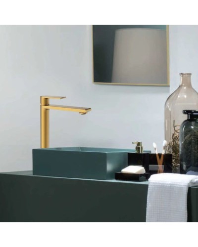 Смеситель для раковины без донного клапана Vincea Vogue VBF-1V2BG