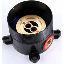 Смеситель напольный для раковины Abber Wasserfall AF8640B