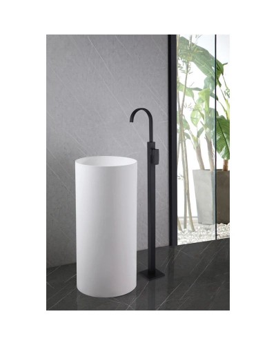 Смеситель напольный для раковины Abber Wasserfall AF8640B