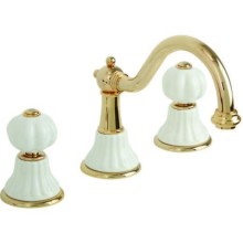 Смеситель для раковины Migliore Olivia 19023 Белый Золото