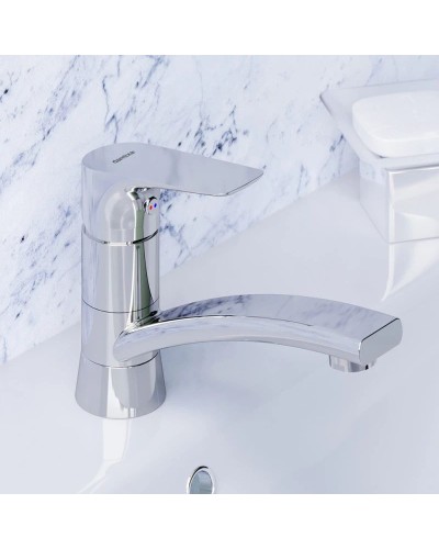 Смеситель для раковины без донного клапана Damixa Jupiter 770220001