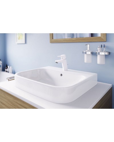 Смеситель для раковины Kludi Pure Easy XL 372909165 Белый Хром