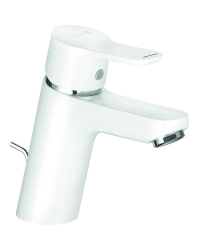 Смеситель для раковины Kludi Pure Easy 373829165 Белый Хром