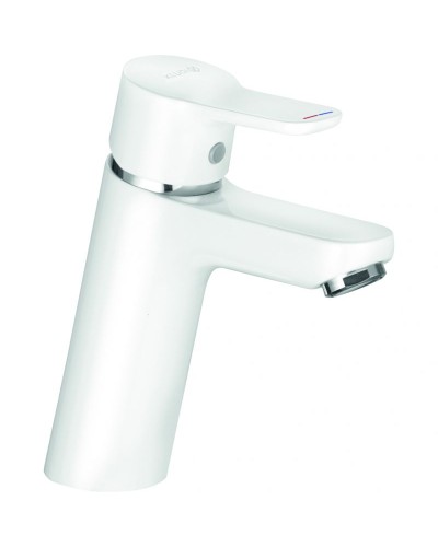 Смеситель для раковины Kludi Pure Easy XL 372929165 Белый Хром