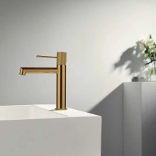 Смеситель для раковины без донного клапана Vincea Desire VBF-1D1BG