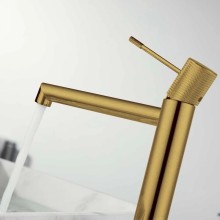 Смеситель для раковины без донного клапана Vincea Desire VBF-1D2BG