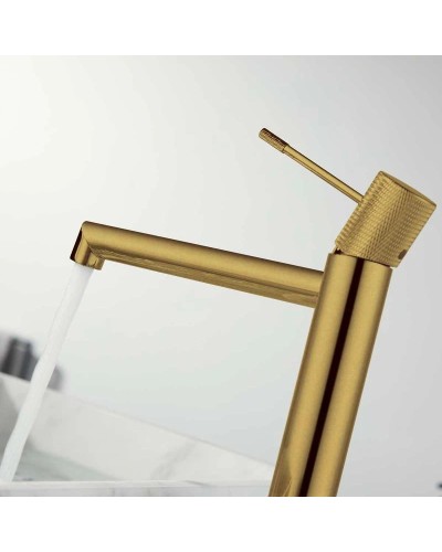 Смеситель для раковины без донного клапана Vincea Desire VBF-1D2BG