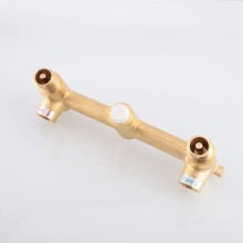 Смеситель для раковины без донного клапана Vincea Groove VBFW-4G1GM