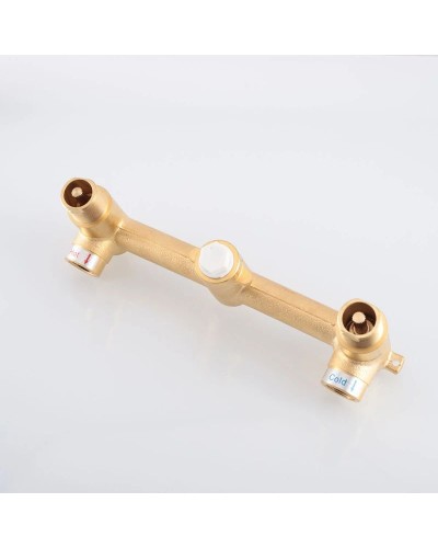 Смеситель для раковины без донного клапана Vincea Groove VBFW-4G1MB