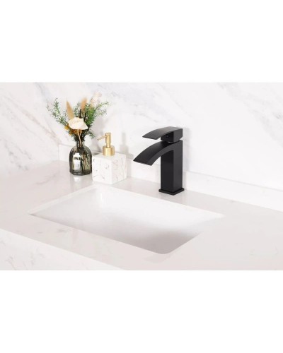 Смеситель для раковины без донного клапана GID Victoria L120-BM-K