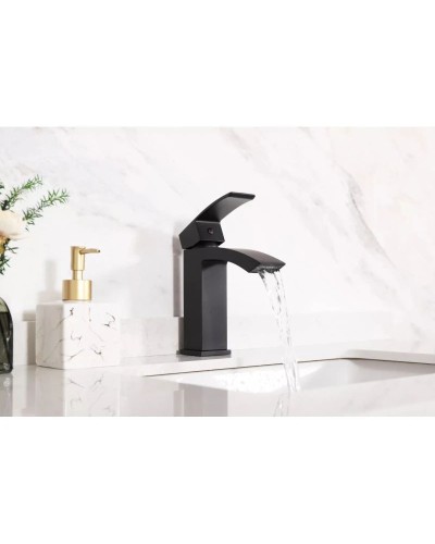 Смеситель для раковины без донного клапана GID Victoria L120-BM-K