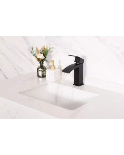 Смеситель для раковины без донного клапана GID Victoria L120-BM-K