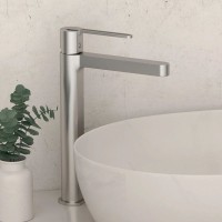 Смеситель для раковины без донного клапана Vincea Rondo VBF-1R2CH