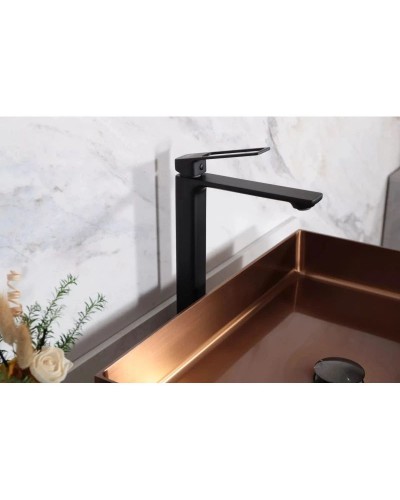 Смеситель для раковины без донного клапана GID Niagara L057-BM-D