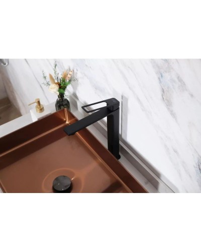 Смеситель для раковины без донного клапана GID Niagara L057-BM-D