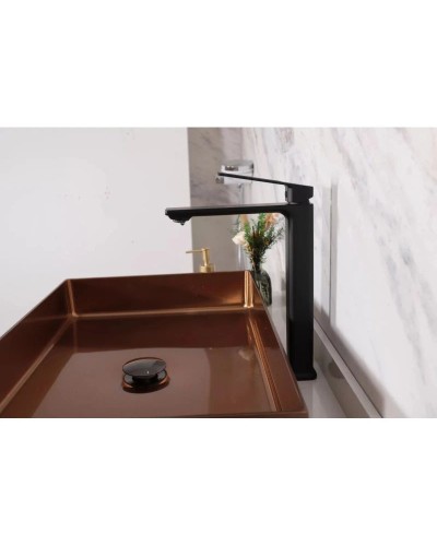 Смеситель для раковины без донного клапана GID Niagara L057-BM-D