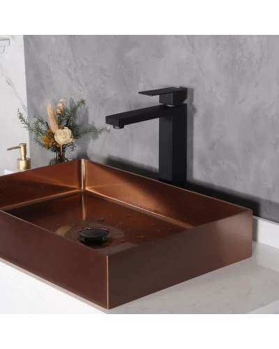 Смеситель для раковины без донного клапана GID Anchel SS979-BM-D