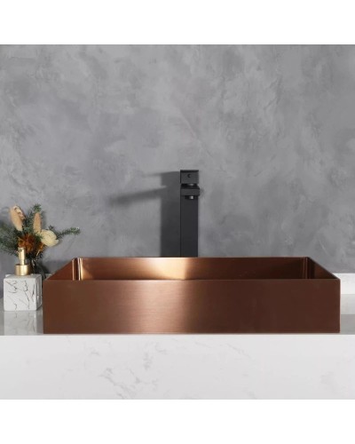 Смеситель для раковины без донного клапана GID Anchel SS979-BM-D