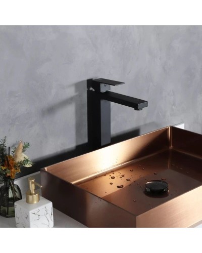 Смеситель для раковины без донного клапана GID Anchel SS979-BM-D