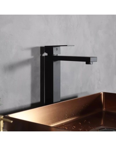 Смеситель для раковины без донного клапана GID Anchel SS979-BM-D