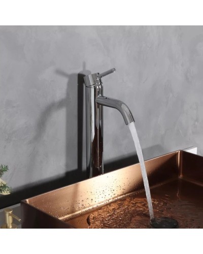 Смеситель для раковины без донного клапана GID Inga SS096-CH-D