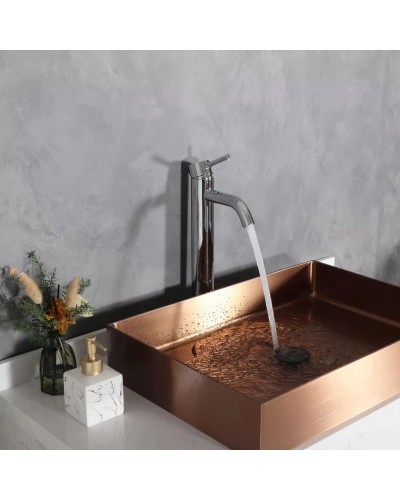 Смеситель для раковины без донного клапана GID Inga SS096-CH-D