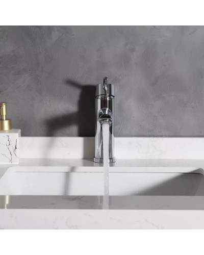 Смеситель для раковины без донного клапана GID Berlin SS080-CH-K