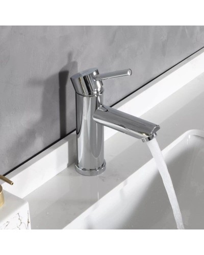 Смеситель для раковины без донного клапана GID Berlin SS080-CH-K