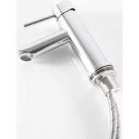 Смеситель для раковины без донного клапана GID Berlin SS080-CH-K