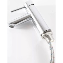 Смеситель для раковины без донного клапана GID Berlin SS080-CH-K