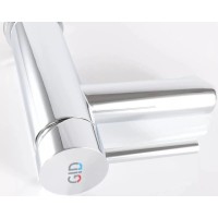 Смеситель для раковины без донного клапана GID Berlin SS080-CH-K