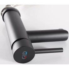 Смеситель для раковины без донного клапана GID Berlin SS080-BM-K